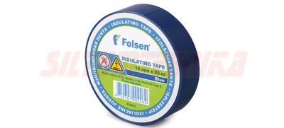 Izolācijas lente 19 mm x 20 m, zila, PVC
