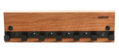 Вешалка Harvia Legend с 7 крючками, дерево + металл, SASPO103