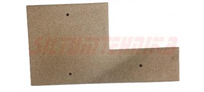 Огнестойкий элемент верхней крышки гранульного котла PEL-TEC 18, 530,3x287x40 мм, Centrometal, 25249