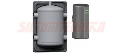 Akumlācijas tvertne STORATHERM Mini H25, 25L, horizontāla, pelēka, REFLEX, 7352520