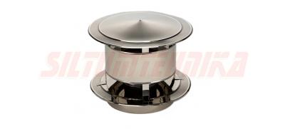 Nerūsējošā tērauda dūmvada cepurīte D120/200, AISI 304, STANDARD PRO