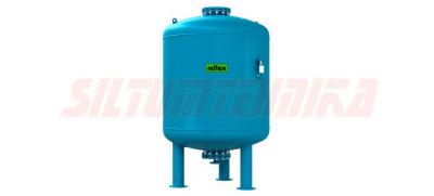Расширительный бак REFIX DE для систем водоснабжения, 50 л, 10 бар, 70°C, синий, 7306005