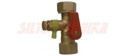 Запорный вентиль 3/4'', для мембранных расширительных баков, 10 бар, 120°C, REFLEX, 7613000