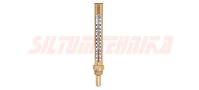 Spirta termometrs kapsulā 0–120°C, 45 mm, CALEFFI, 692000