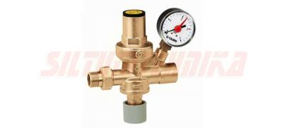 Piepildes ventīlis 1/2'' ar manometru, 0,3-4 bar, 70°C, CALEFFI, 553140