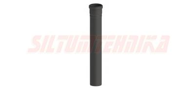 Дымоходная труба для конденсационного котла D60, 1 м, черная, Cox Geelen