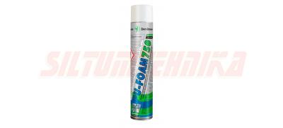 Augstas kvalitātes poliuretāna montāžas putas Den Braven Pu-Foam, 750 ml, zaļas