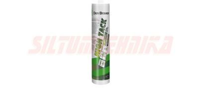 Ātri sacietējošā montāžas līme Den Braven HIGH TACK, 290 ml, balta