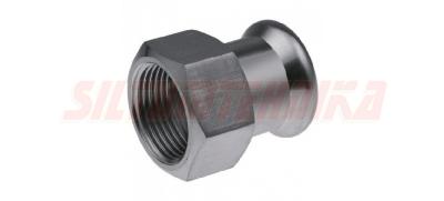 KAN-therm Steel соединитель с внутренней резьбой 22x1/2'', из нержавеющей стали, оцинкованный снаружи