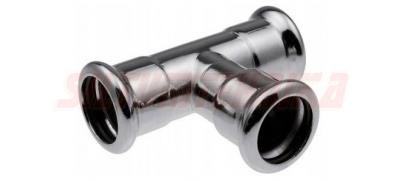 KAN-therm Steel тройник 42 мм, из нержавеющей стали, оцинкованный снаружи, 6240597