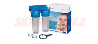 Комплект фильтров для холодной воды FHPRCL-B-TWIN, 1/2'', Aquafilter, 59126K